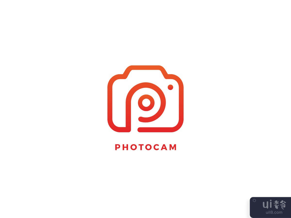 Photo Cam Vector Logo Design Template