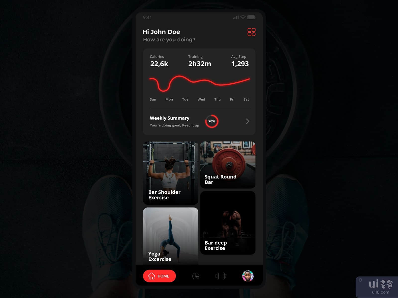健身应用挑战(Fitness App Challenge)插图1