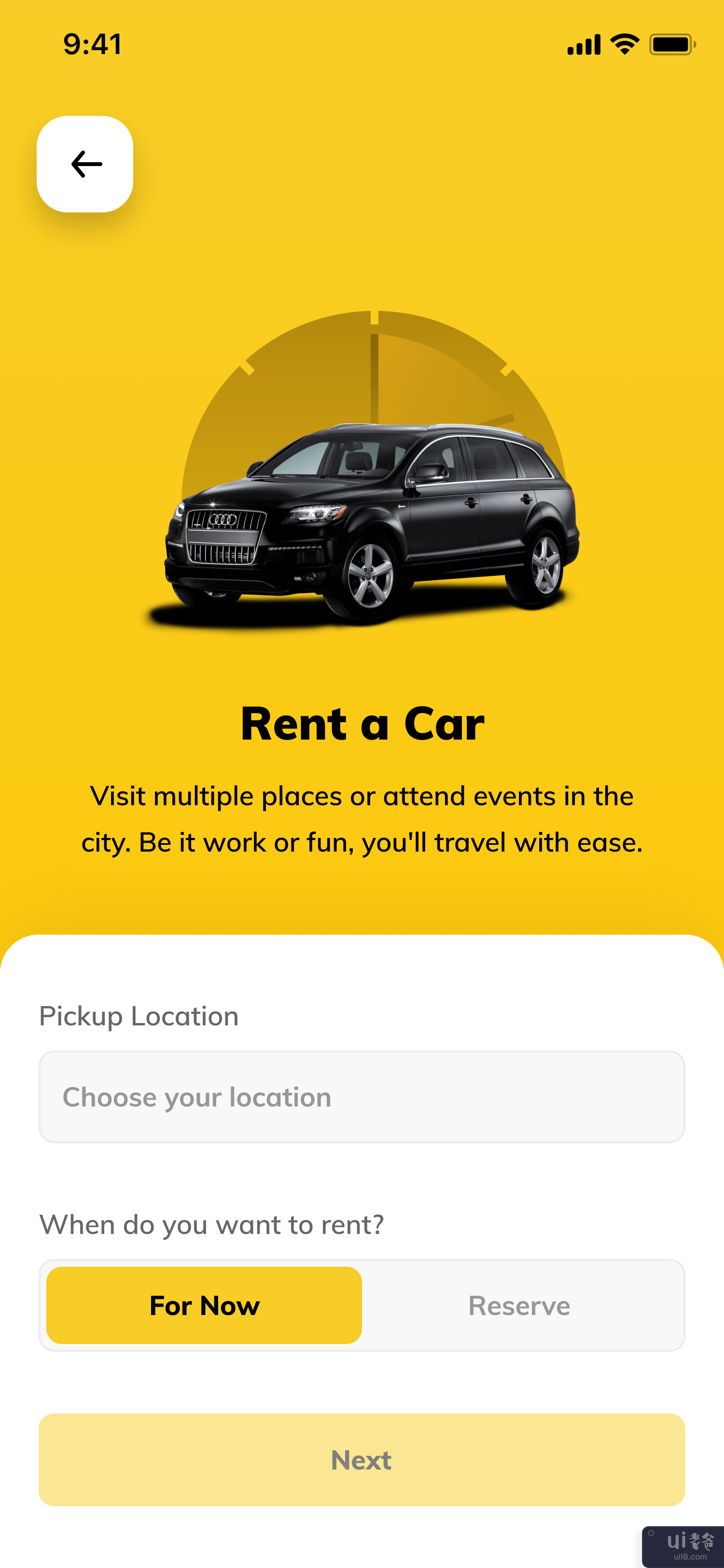 租车应用(Car Rental App)插图