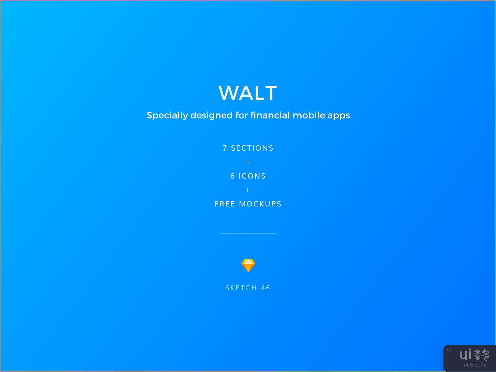 沃尔特应用登陆页面(Walt App Landing Page)插图