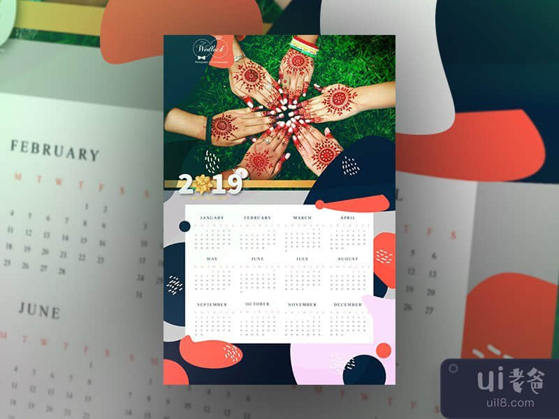 日历设计(Calendar  Design)插图