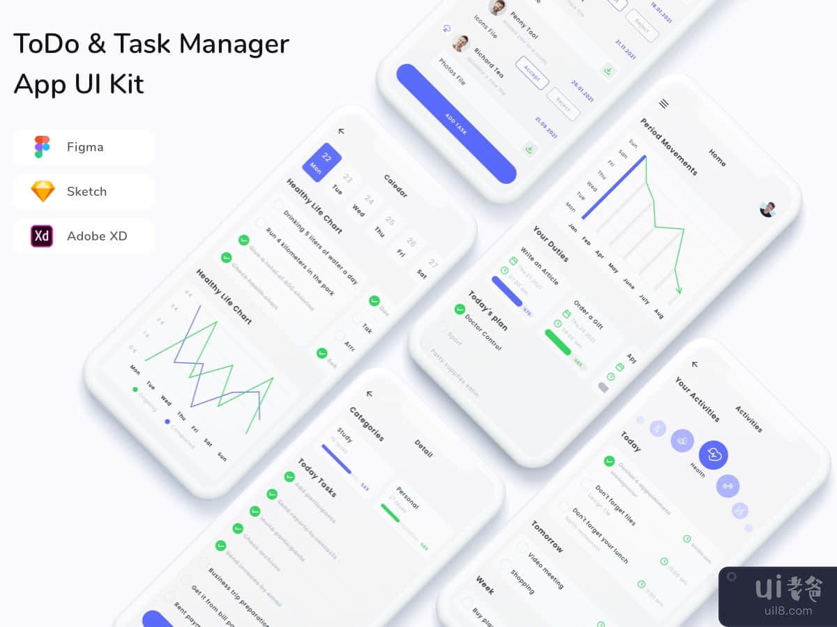 ToDo & Task Manager App UI Kit