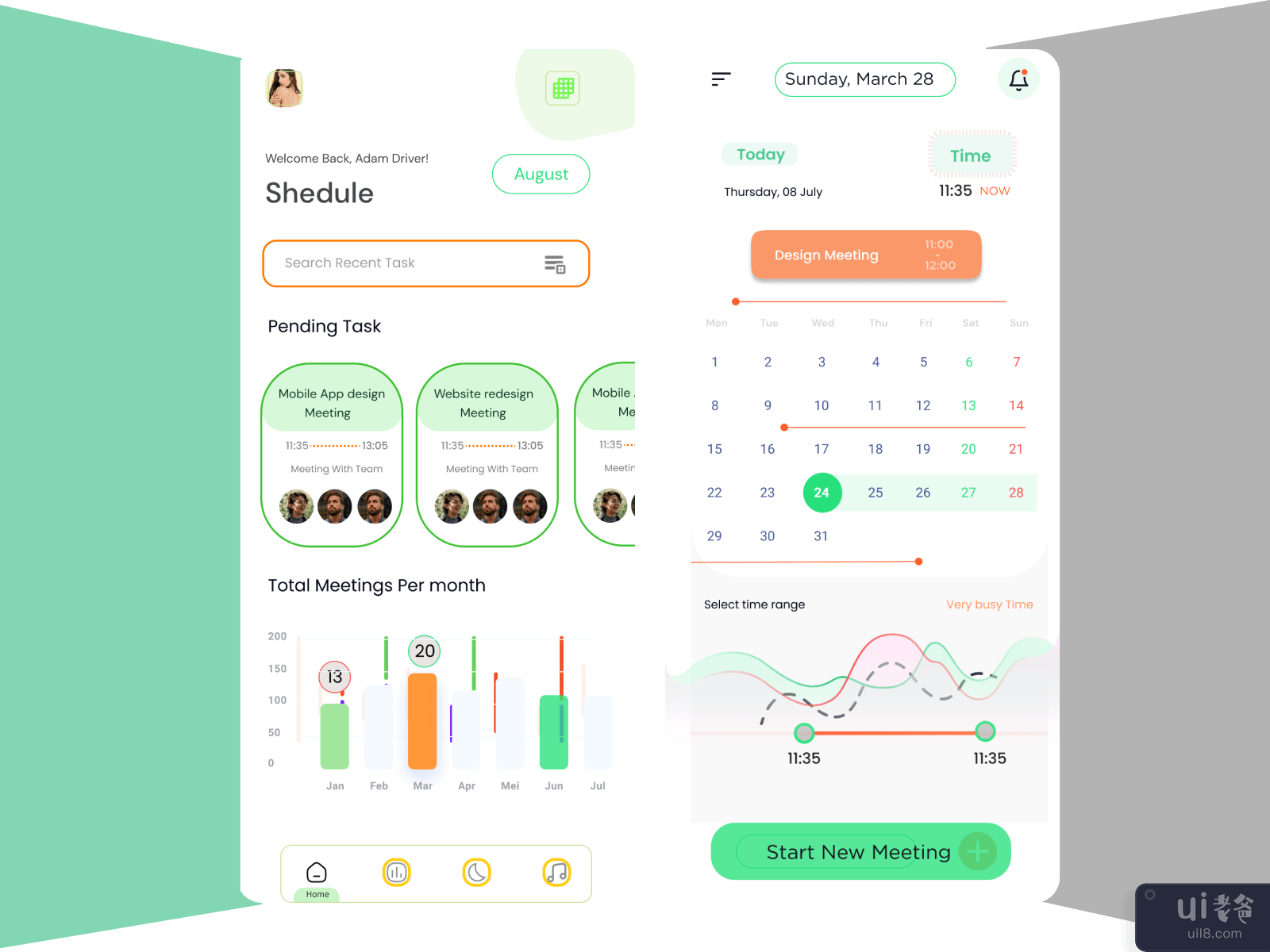 日历应用(Calendar App)插图2