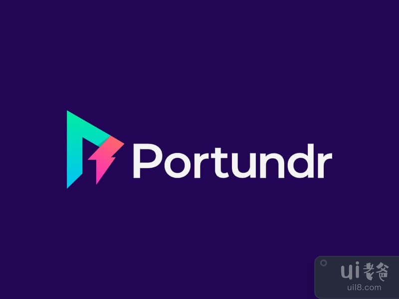 Portunder Logo Branding Design