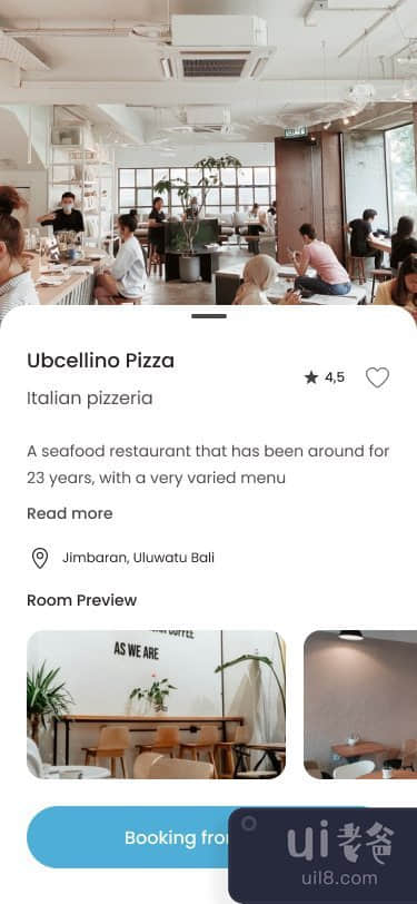 餐厅移动应用程序(Restaurant Mobile App)插图