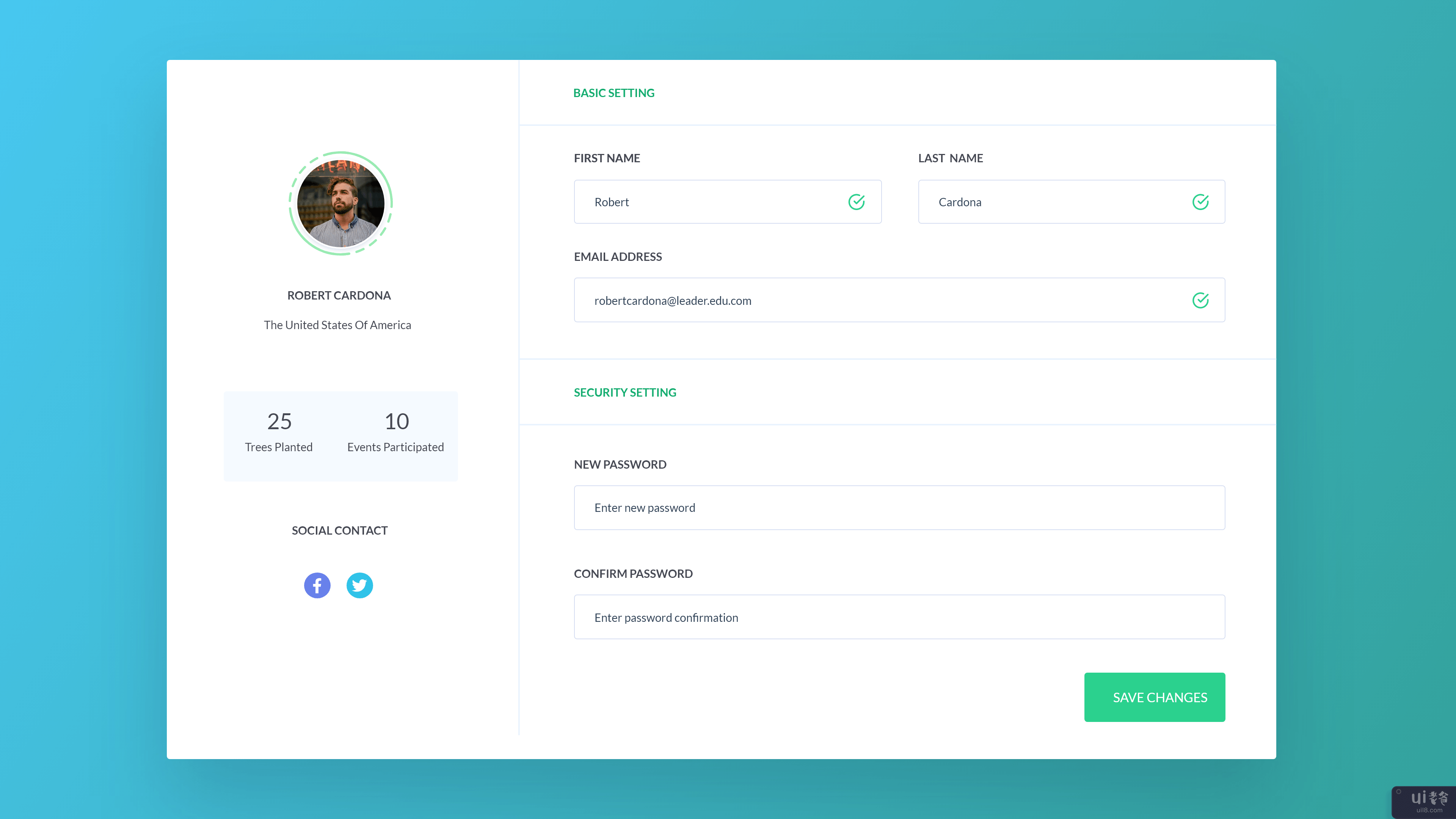 用户资料(User profile)插图