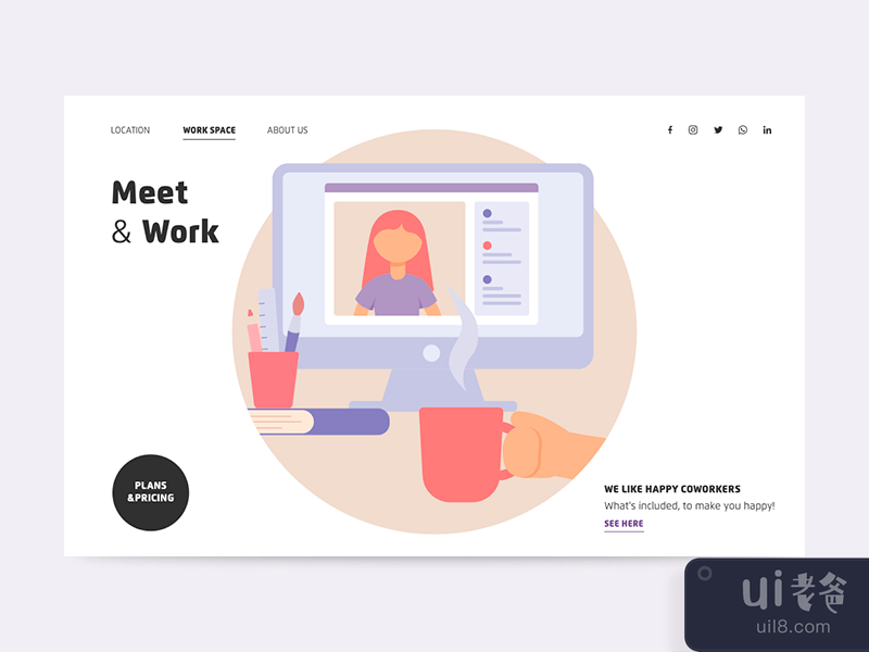 Web Service Page Co-Working