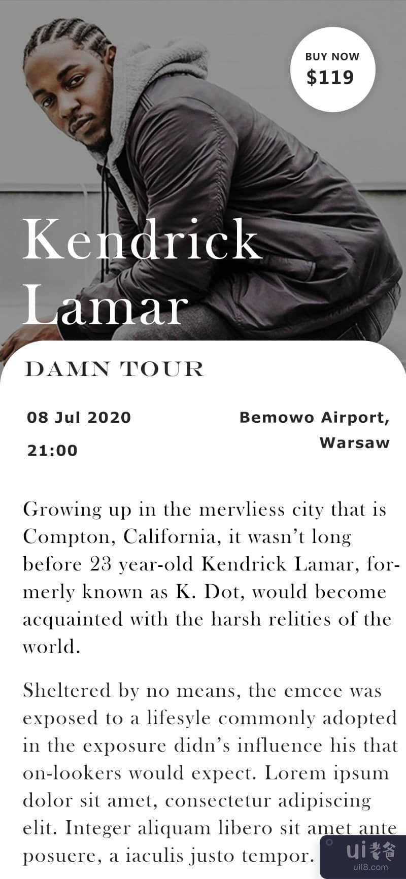 肯德里克·拉马尔用户界面(Kendrick Lamar UI)插图1
