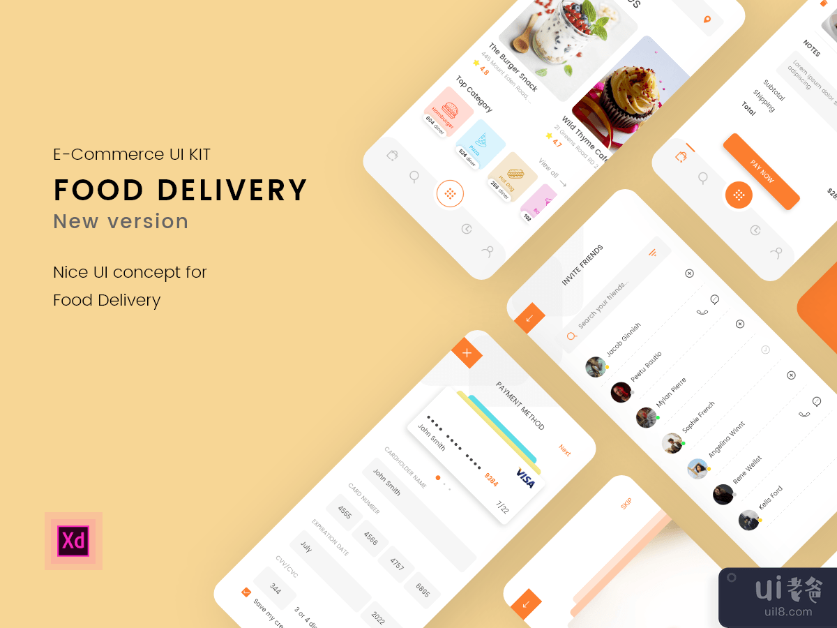 Food Delivery new version