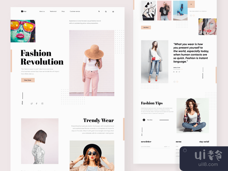 Fashion web exploration