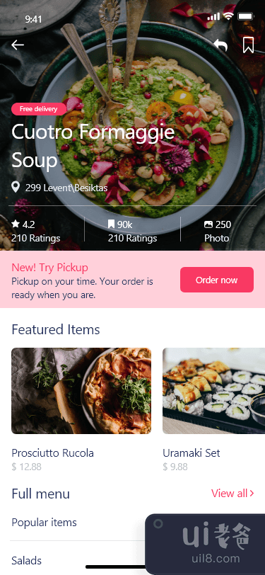 食品订单应用程序(Food Order App)插图