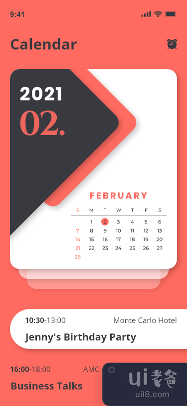 日历新用户界面(Calendar New UI)插图1