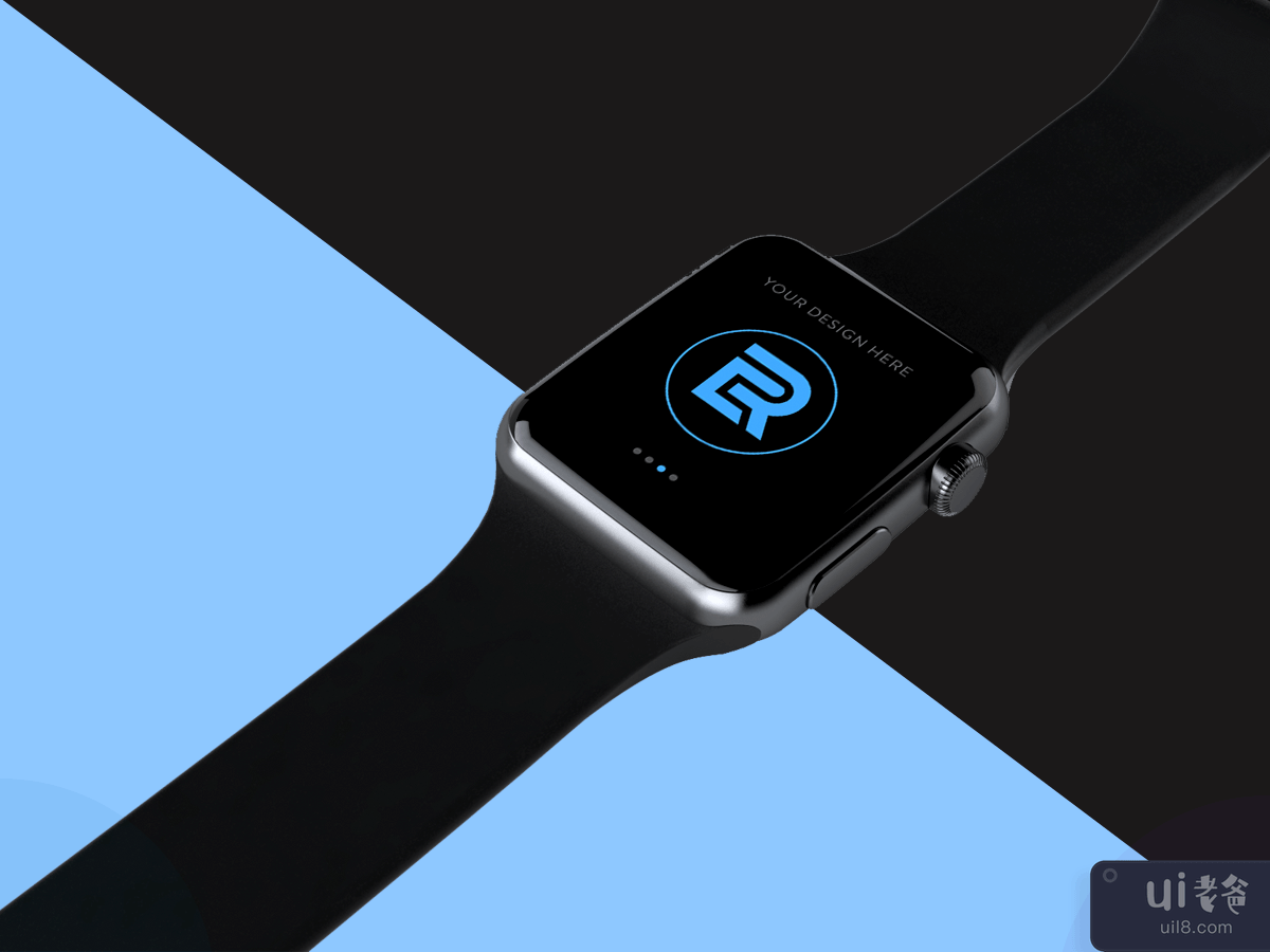 Apple Watch 样机设计(Apple Watch Mockup Design)插图
