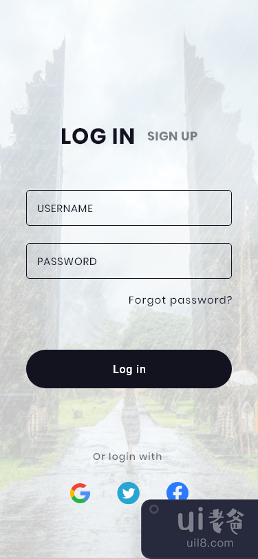 应用登录 UI 包(App Login UI Pack)插图2