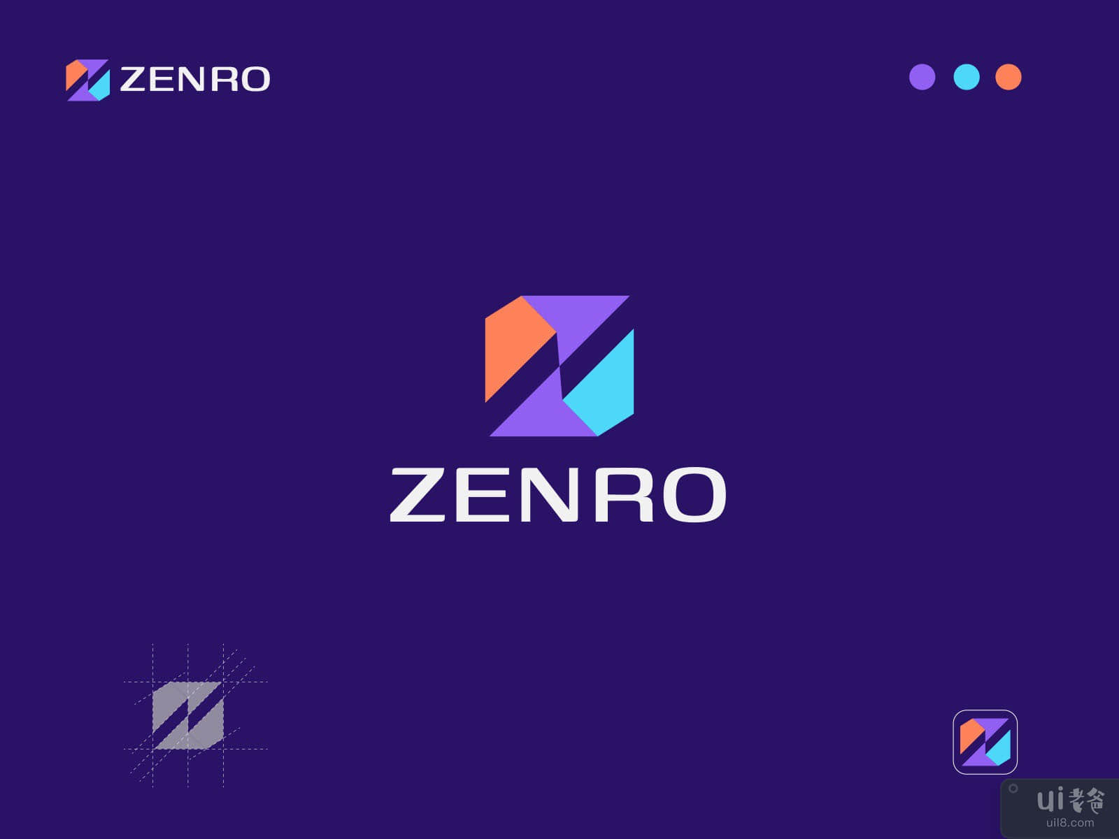 Zenro Modern Logo Design