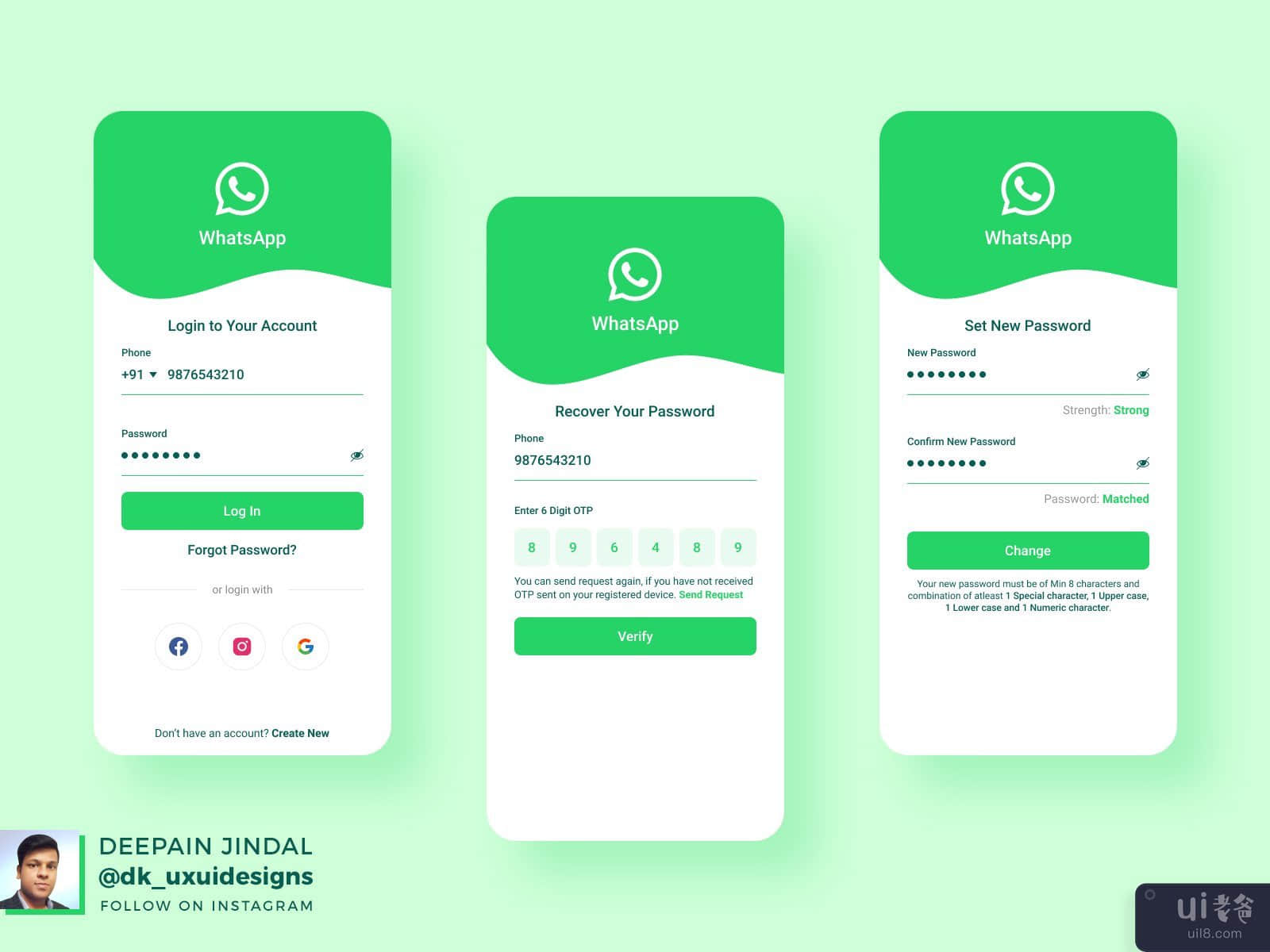 WhatsApp 应用程序重新设计(WhatsApp Application Redesign)插图1
