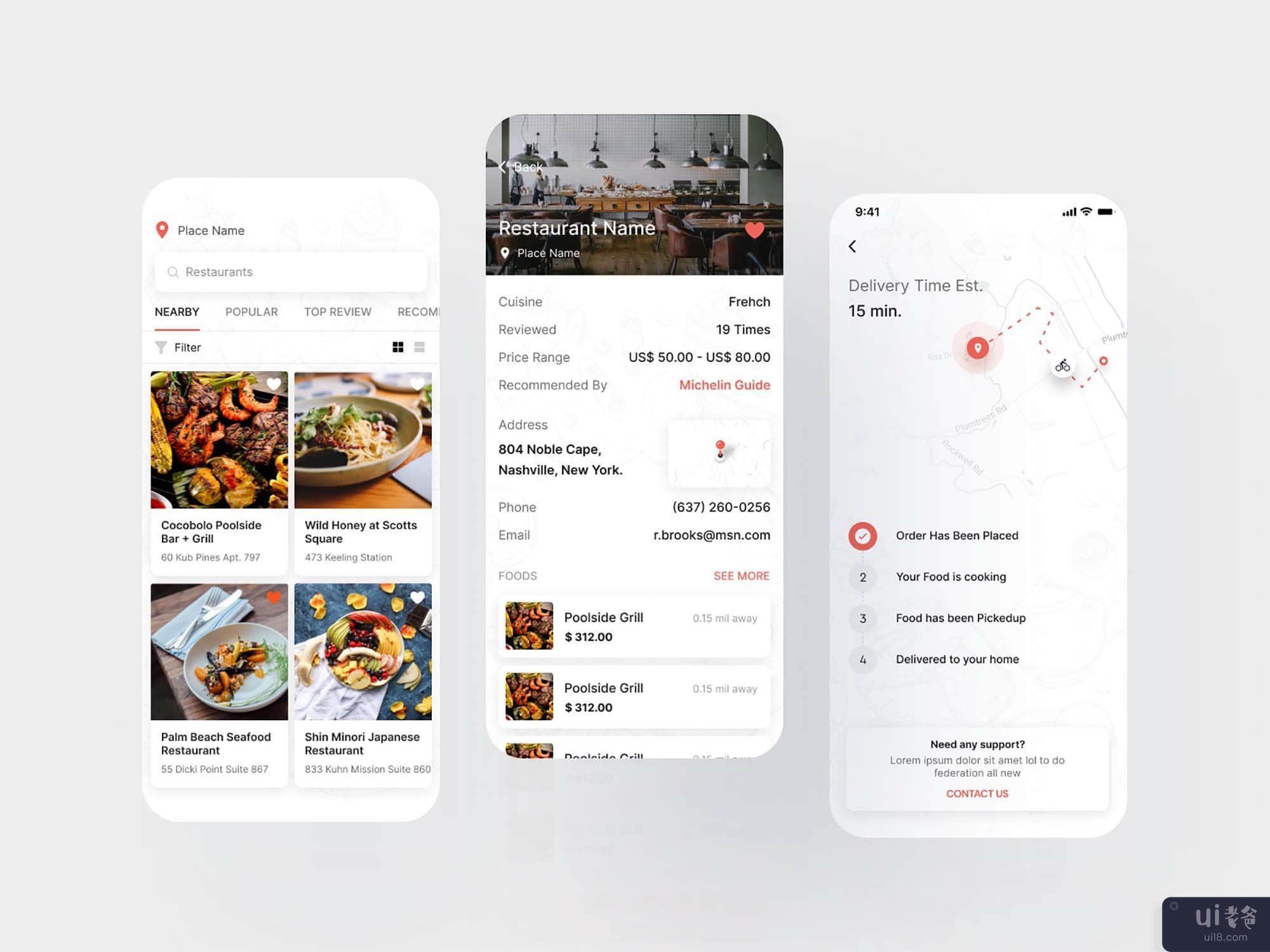 送餐餐厅应用程序(Food Delivery Restaurant App)插图