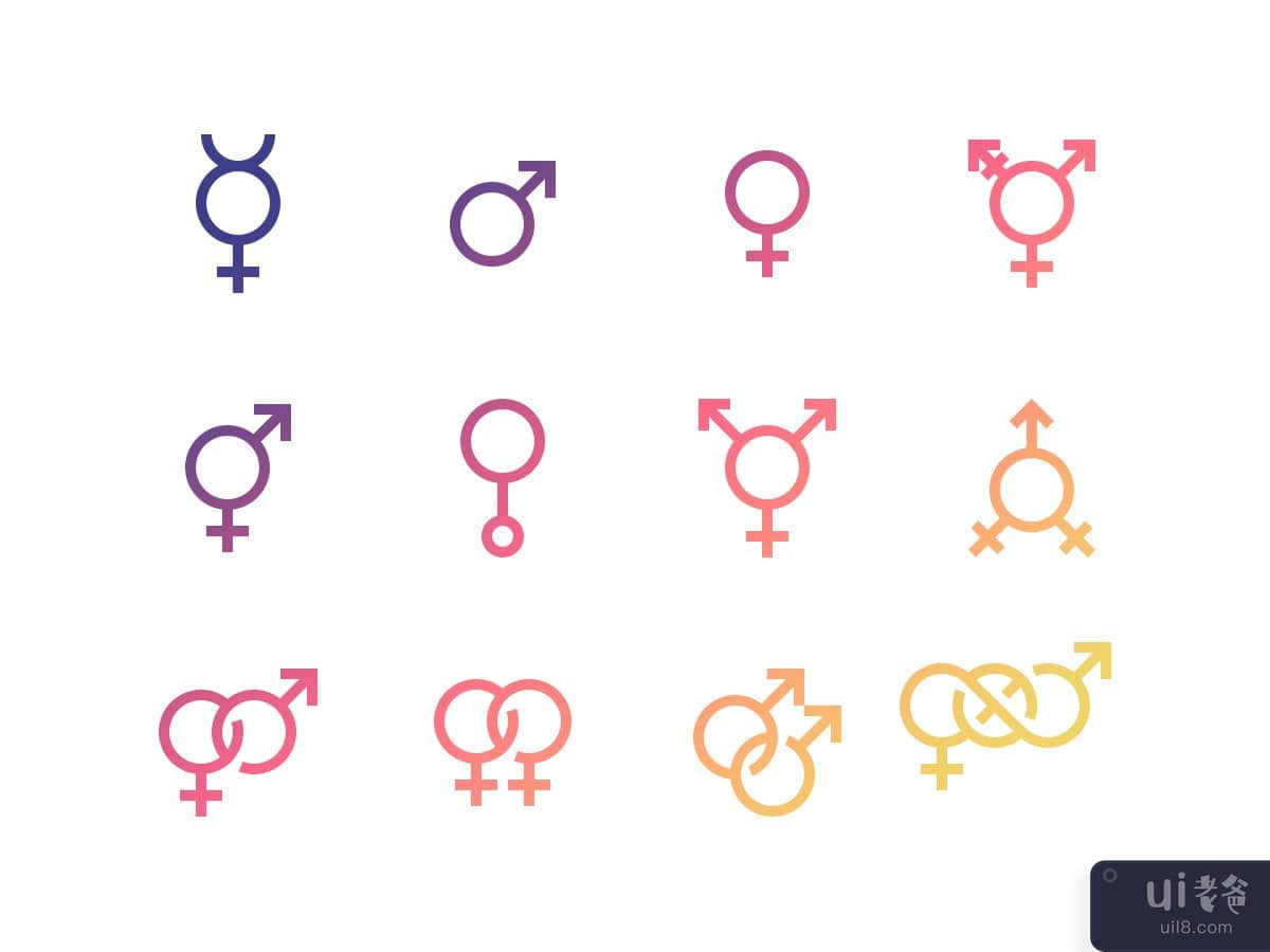 Gender and sexual identity set