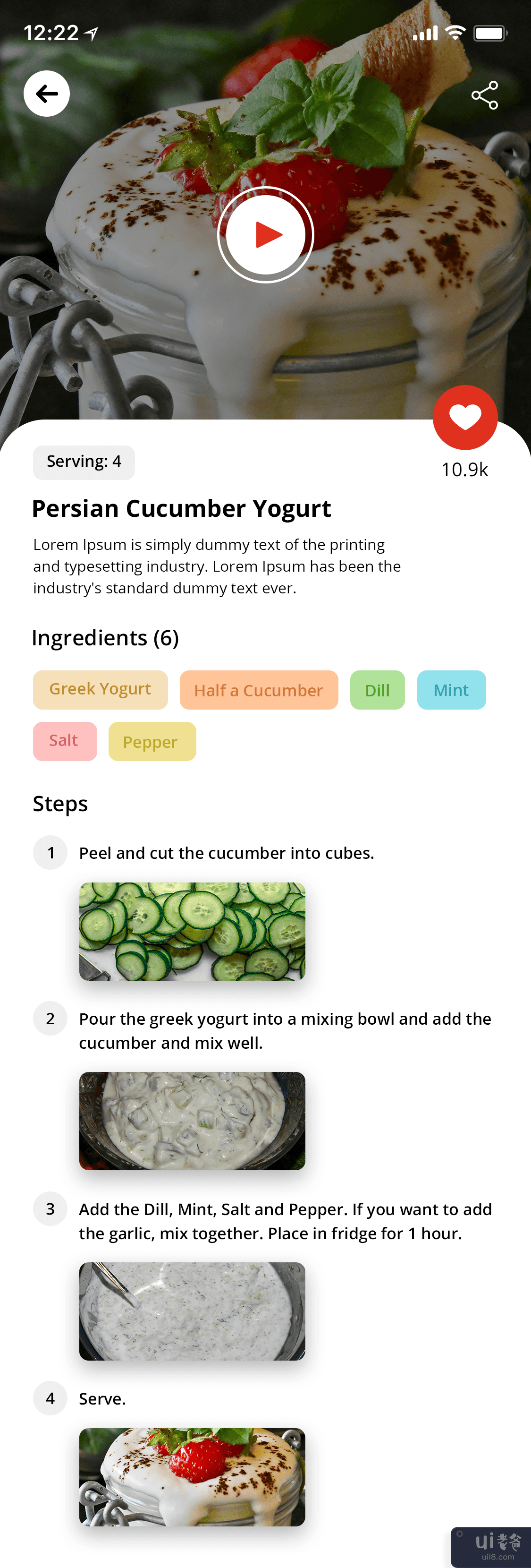 食谱应用程序(Recipes App)插图1