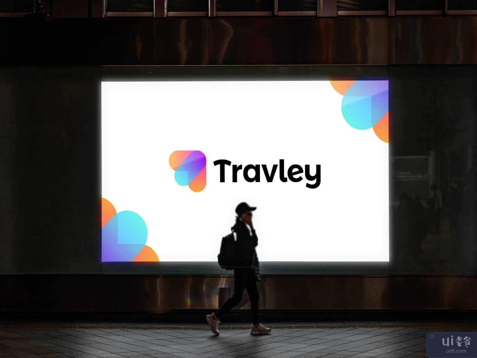 Travley Logo Branding - 旅行社标志设计(Travley Logo Branding - Travel Agency Logo Design)插图5