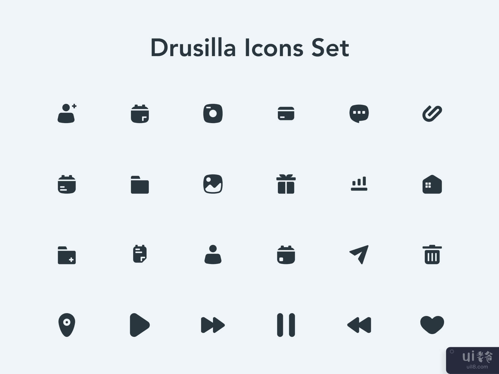 Drusilla Icons Set