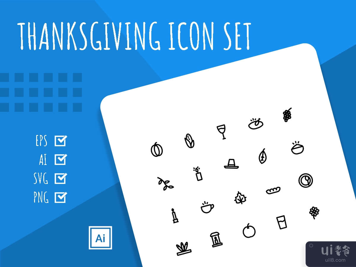 Thanksgiving Icon Set