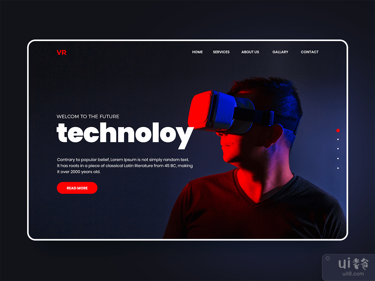 Virtual Reality Page