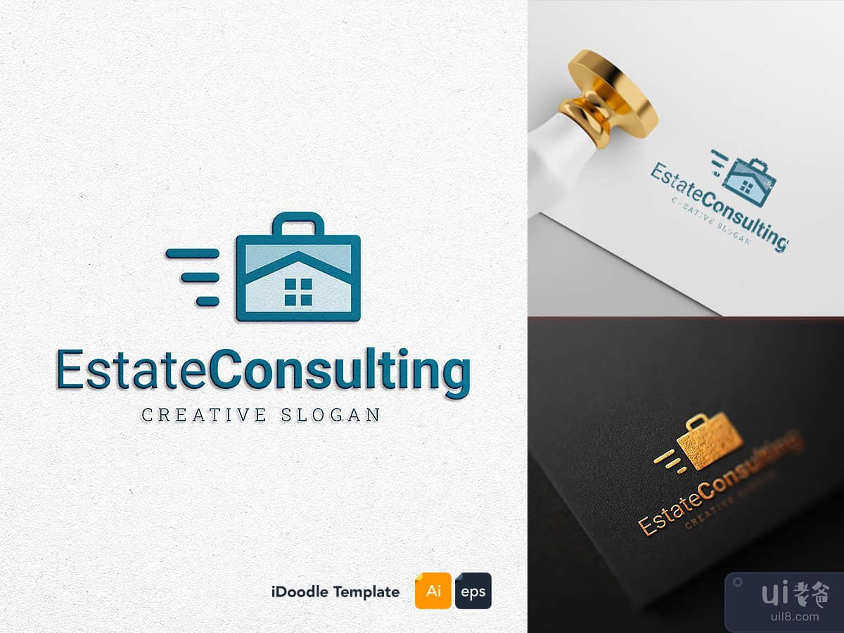 Estate Consulting logo template
