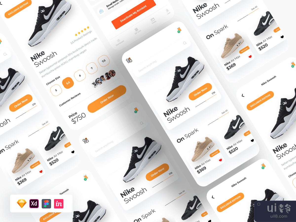 Shoes App UI