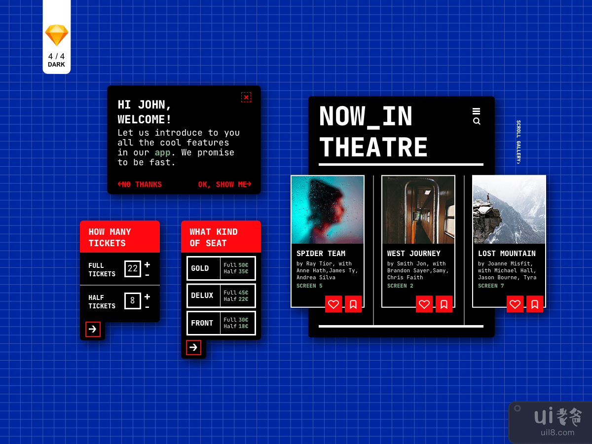 Component UI kit