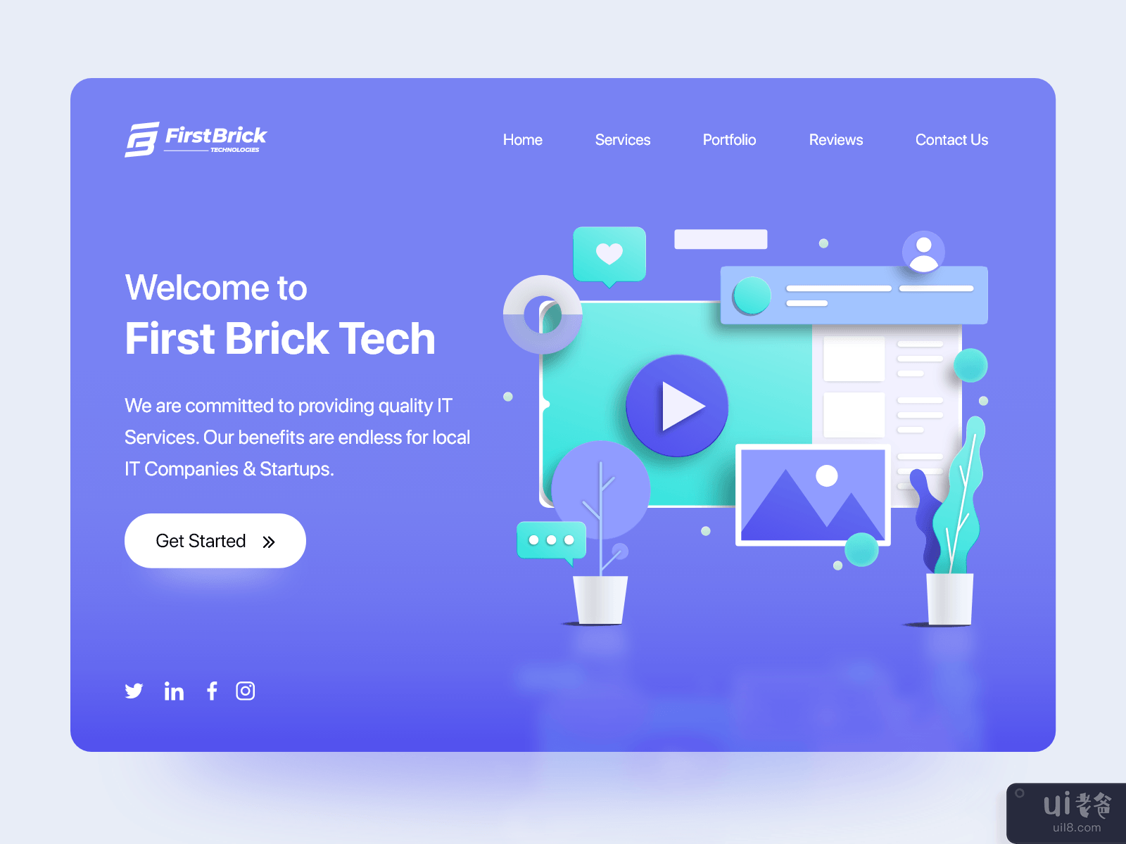 Website Landing Page Design