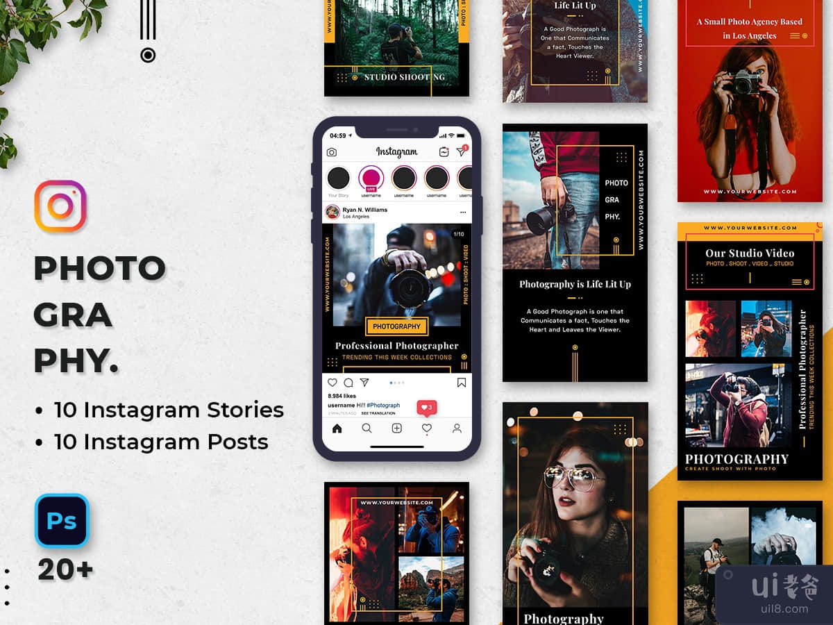 Photography Instagram Stories  Posts