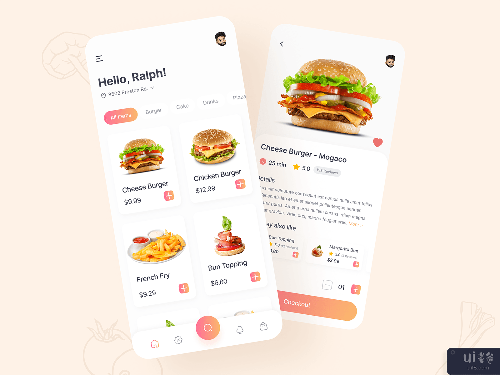 Food Delivery App - eCommerce