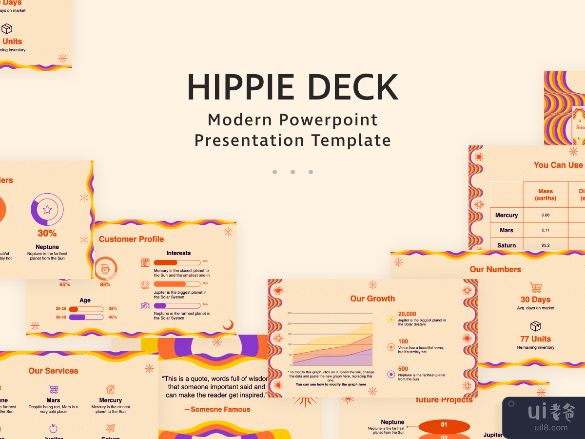 Hippie PowerPoint Presentation Template