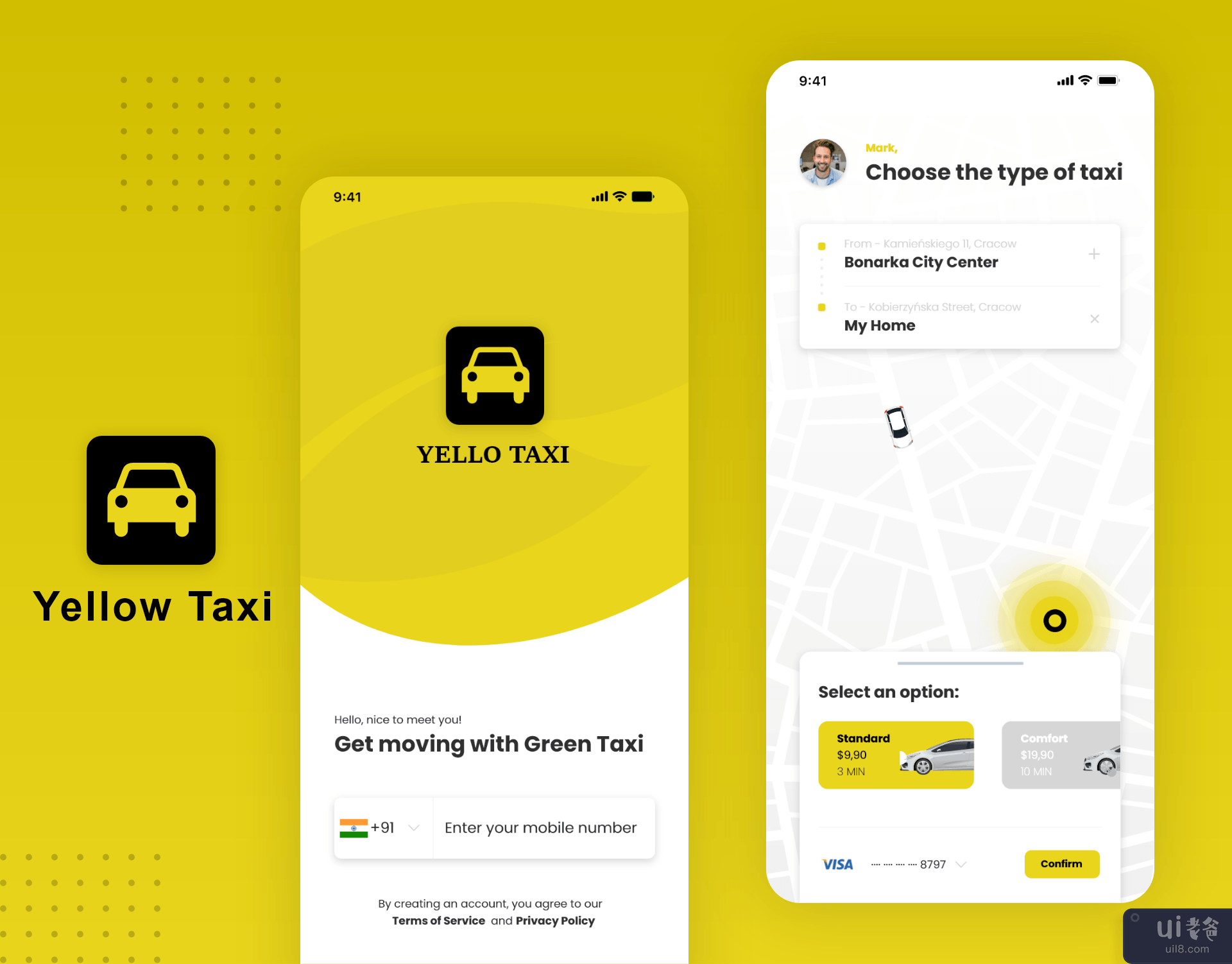 出租车应用程序(Taxi App)插图9
