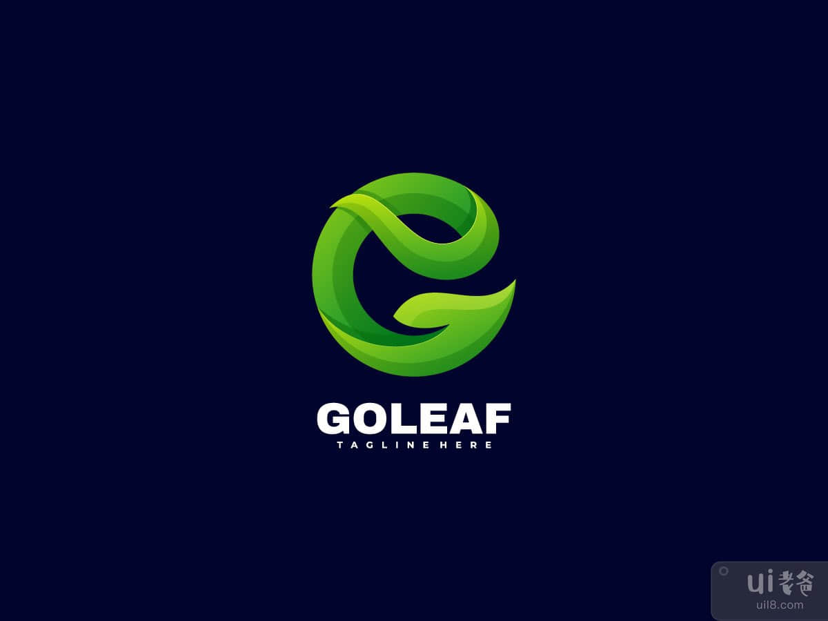 Goleaf logo design