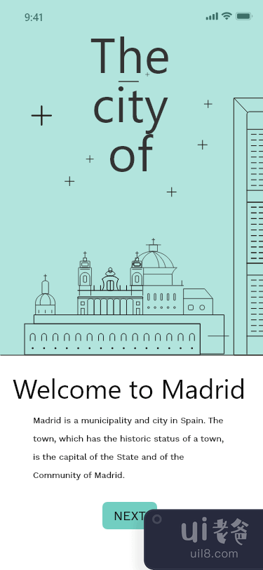 马德里市用户界面(The City of Madrid UI)插图1
