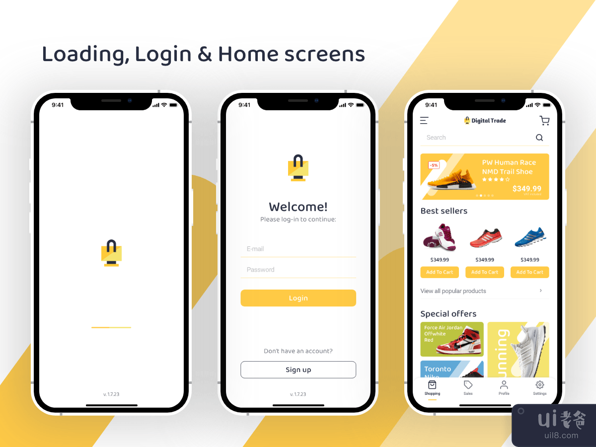 商店应用界面(Store App UI)插图