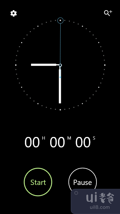 秒表应用(Stop Watch App)插图