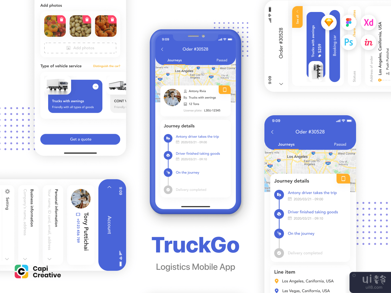 TruckGo - Logistics Mobile App #3