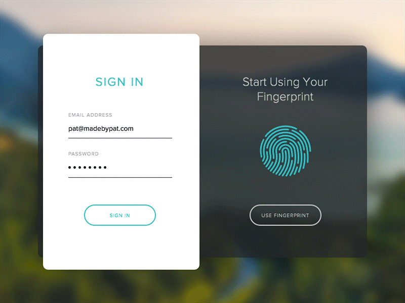 Fingerprint Sign
