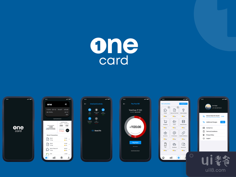 OneCard App Redesign