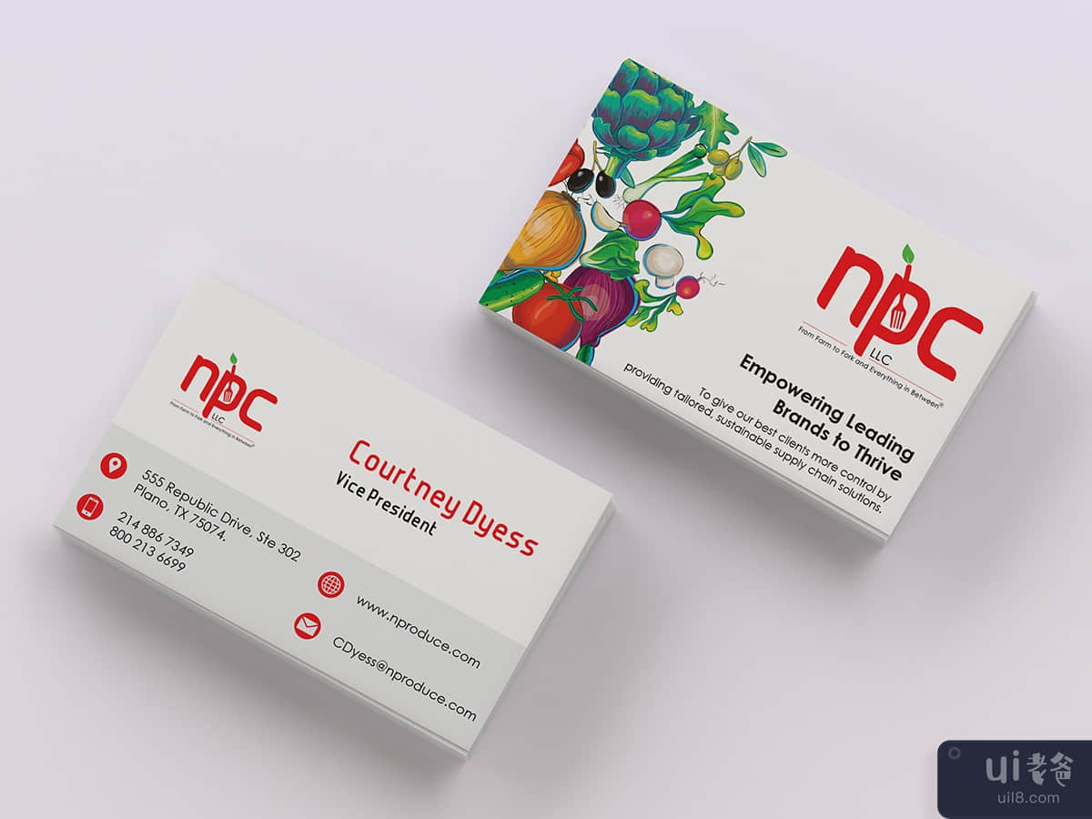 Business card design