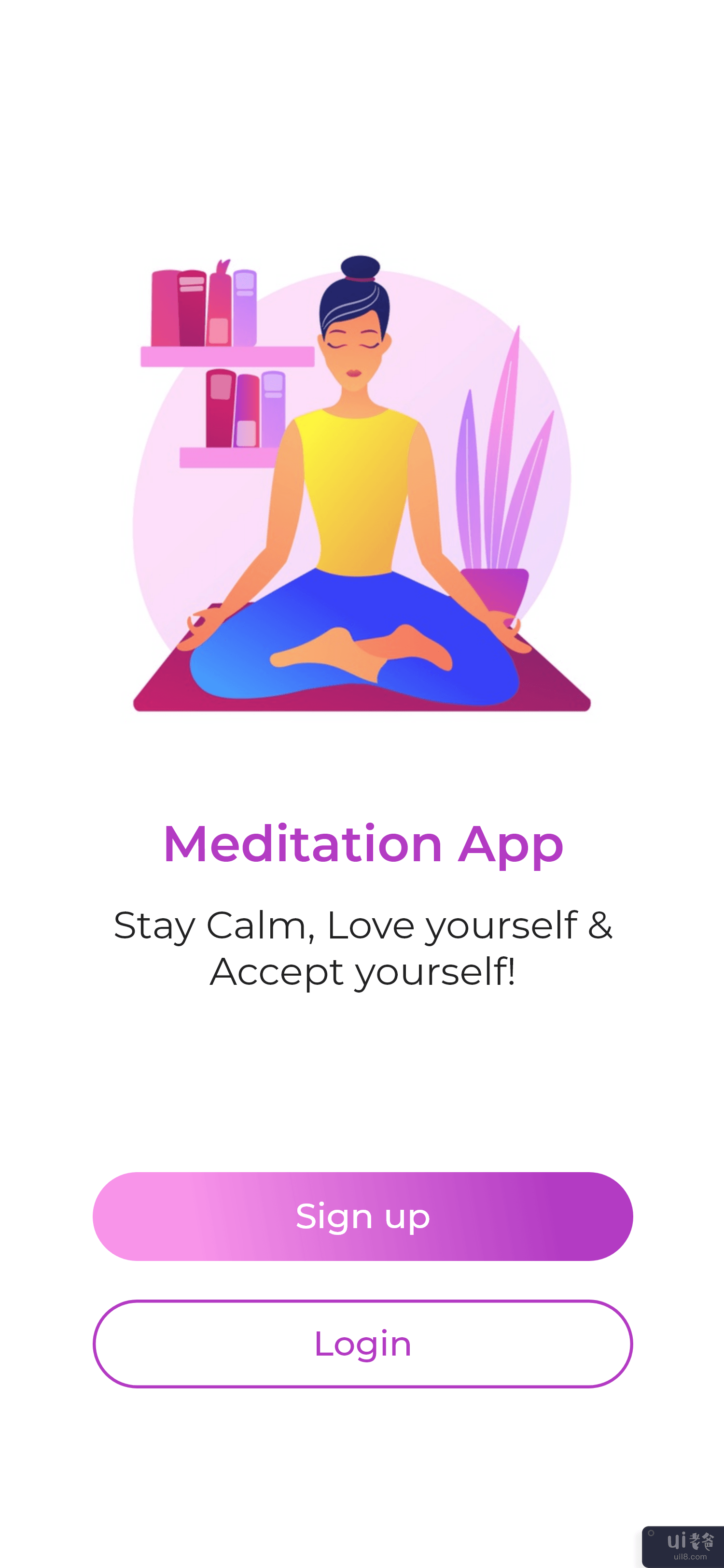 冥想应用程序（V2）(Meditation App (V2))插图