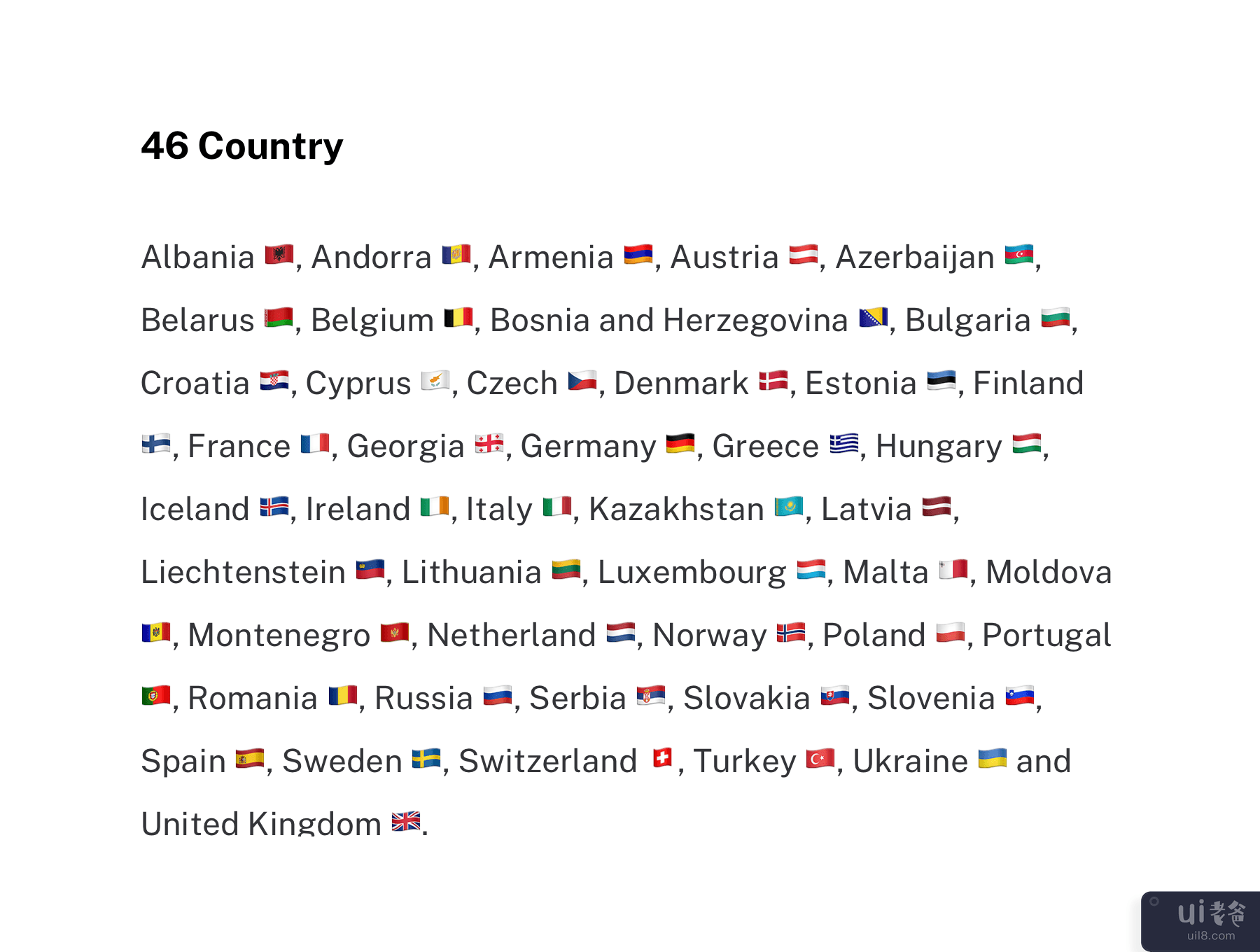 46 欧洲点缀国家(46 European Dotted Country)插图3