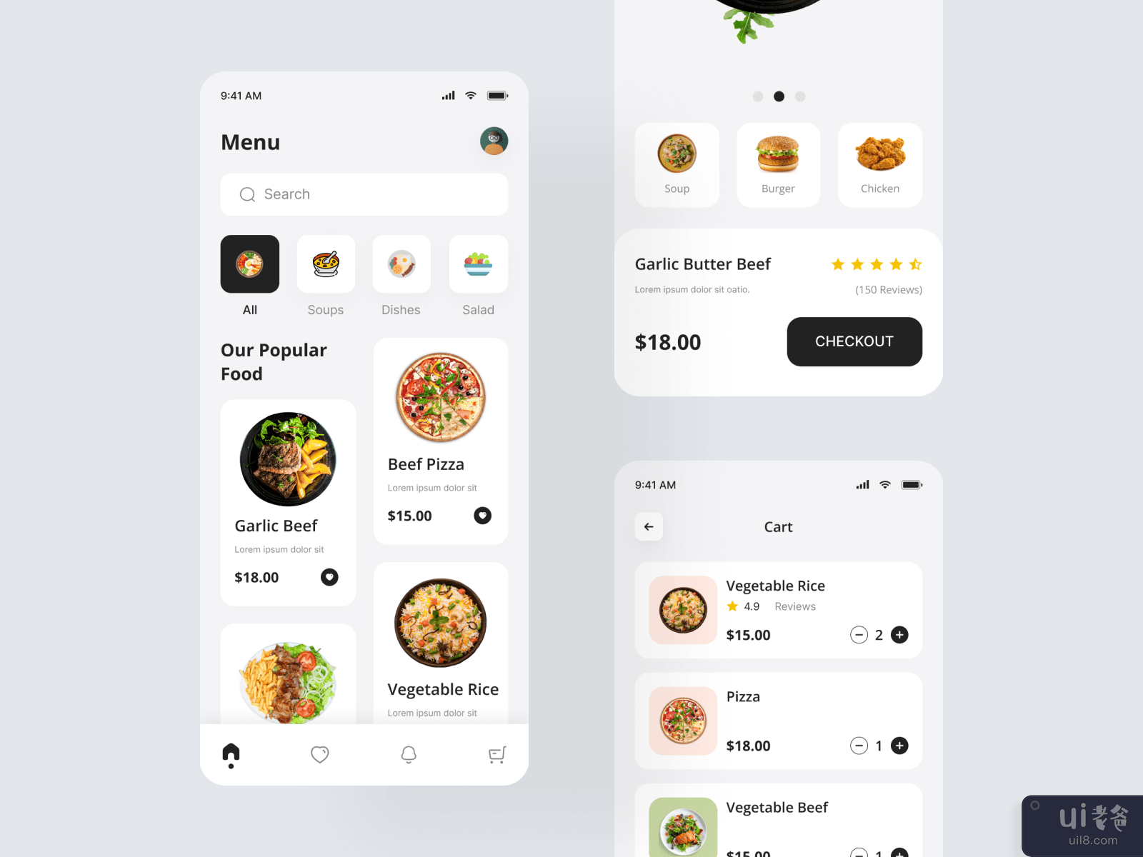 送餐 - 移动应用程序(Food Delivery - Mobile App)插图1