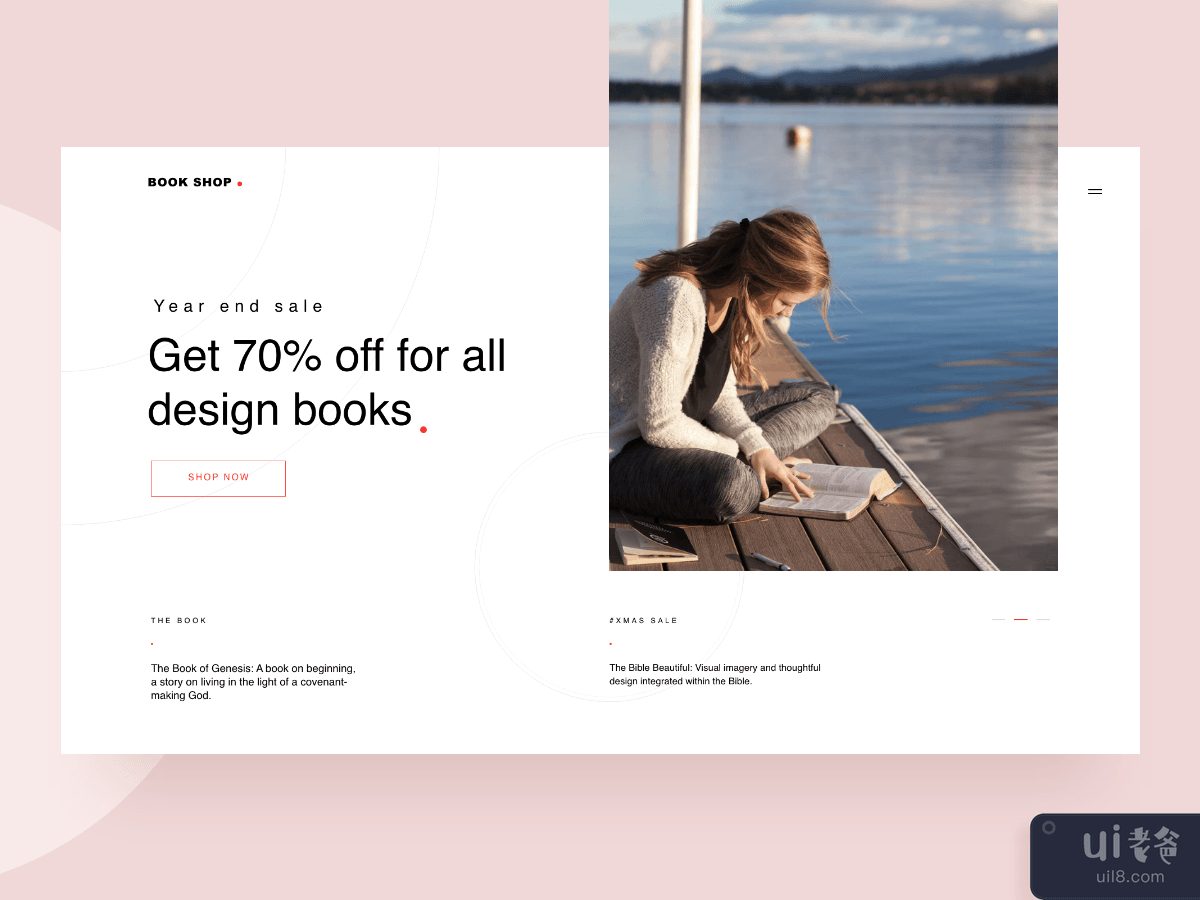 Book Shop Web Design