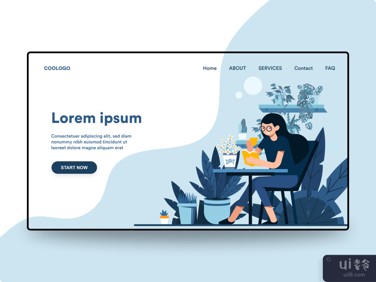 Relax Time Landing Page