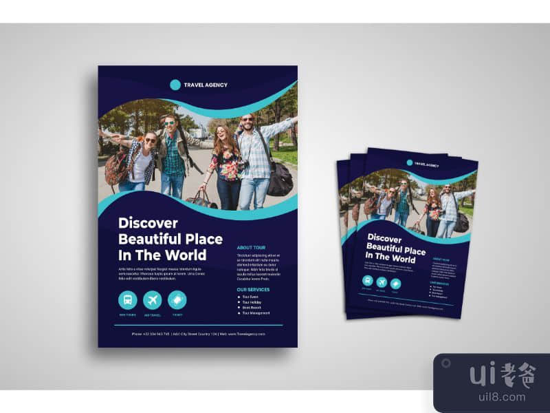 Flyer Template Travel Agency
