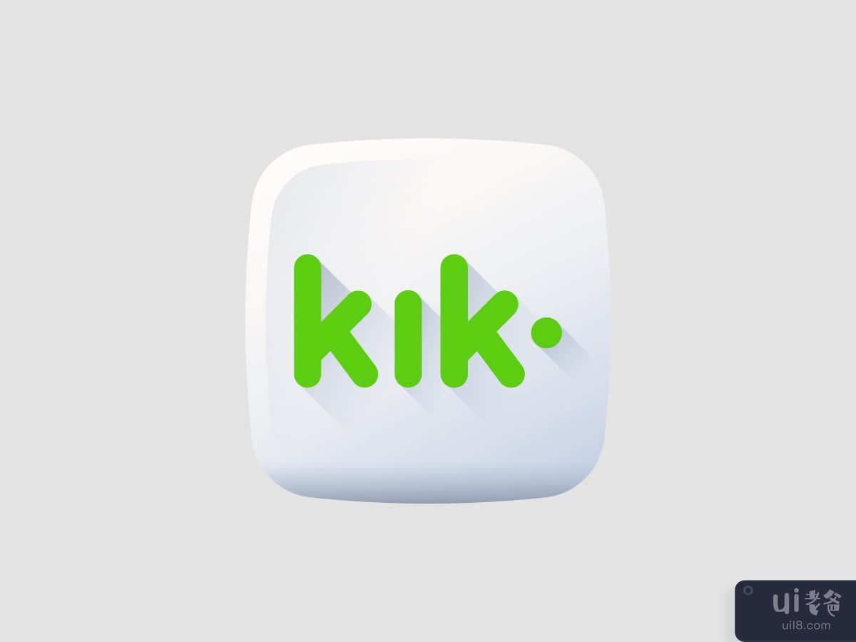 奇克标志(Kik Logo)插图2